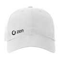ZEN White Hat with Visor