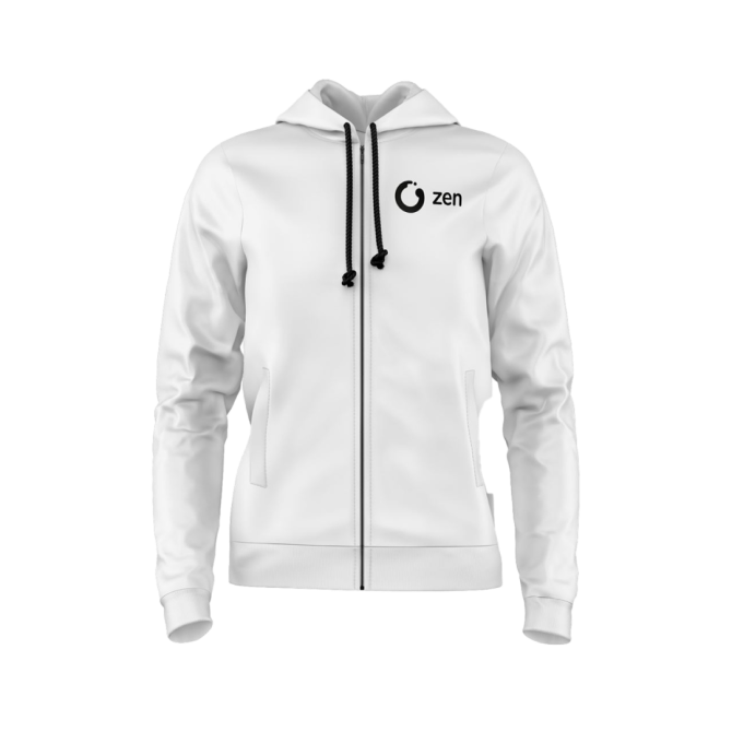 ZEN White Hoodie
