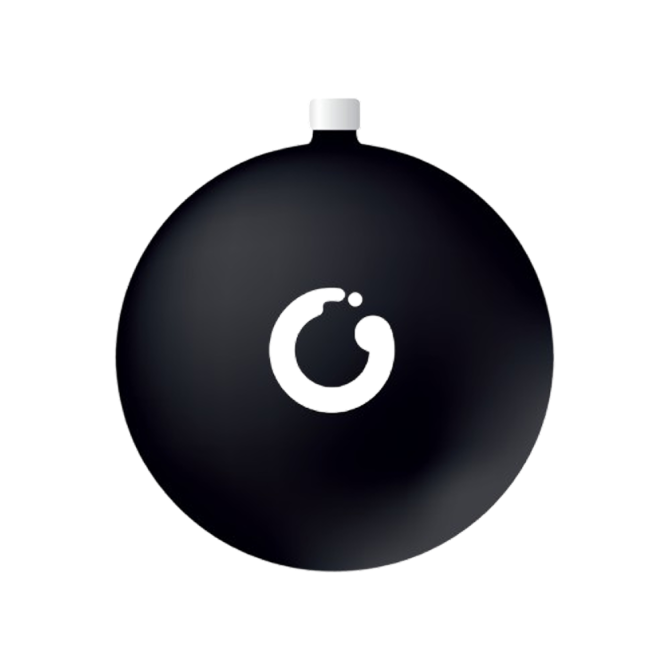 ZEN Black Christmas Bauble